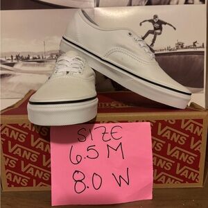 Vans Authentic sz 6.5 Men 8.0 Woman